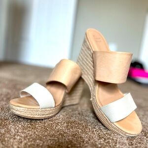 Target wedge/platform sandals. Size 10. $14 for both. Smoke free home.
